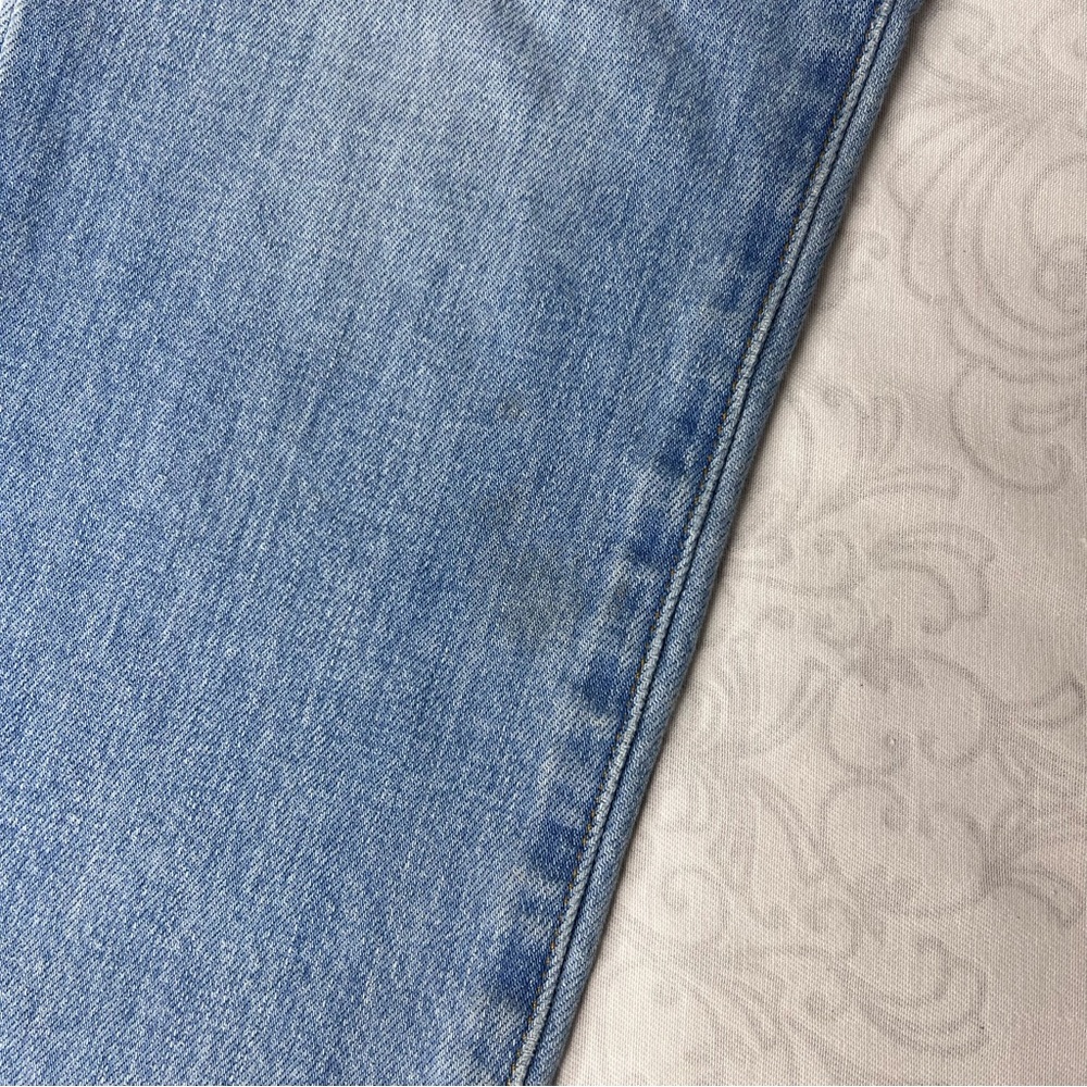 FRAME Denim Le High Straight Sunland Light Wash High Rise Crop Jeans Size 24 - Picture 12 of 16